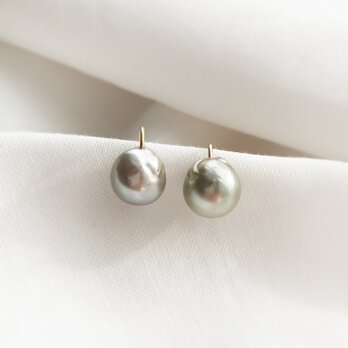 【K14GF】Tahitian Baroque Pearls Earringの画像