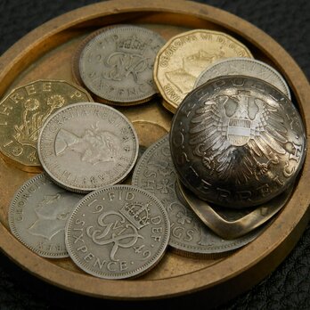 #S9  Austria Coin Scarf Clipの画像