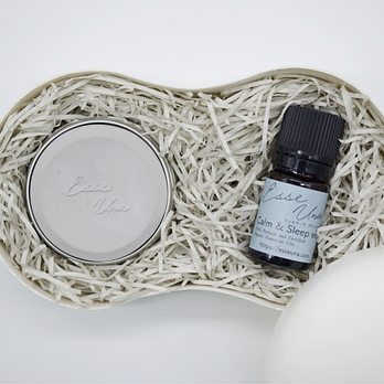 凪のような眠りにみちびく5ml アロマオイル／ストーンディフューザー ギフトセット