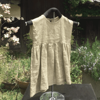 柿渋染め子供服19083の画像