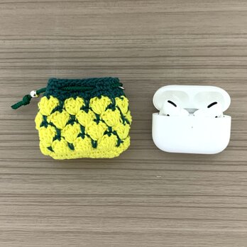 パイナップル　airpods pro 専用ホルダーの画像