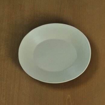 楕円5寸皿／白の画像