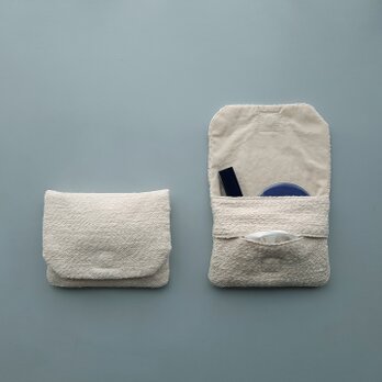 tissue pouch #organic cotton Garabouの画像
