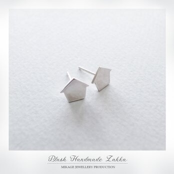 〚 minimalist 〛sv925 minimalist home-sweet-home pierceの画像