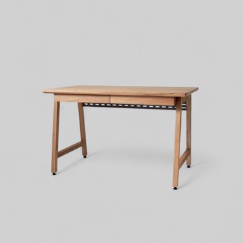 <work talk desk>リモートワーク向けデスク  1200x650サイズ+引き出しx２（受注制作）の画像