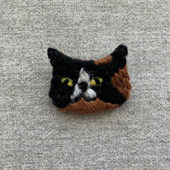 エキゾチックショートヘア2　ねこ＊ブローチの画像