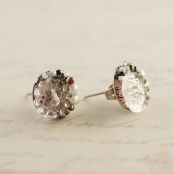 Vintage beads pierce {OP128}の画像