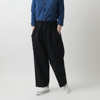 【再入荷】木間服装製作 / pants cotton black / unisex 1sizeの画像