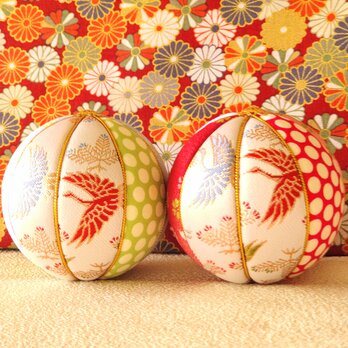 真理 satya 金襴mix鶴(2個セット)