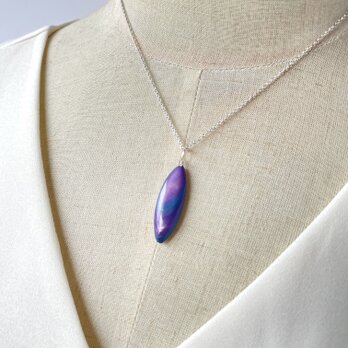 Seashell Necklace-Purpleの画像