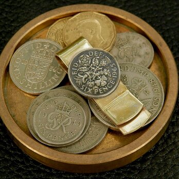 ＃M5  UK Coin Money Clipの画像