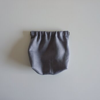 NOW ON SALE 40%OFF SIMPLE POUCH / coolgrayの画像