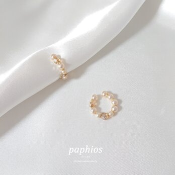【謝恩価格・オンライン限定販売】[イヤカフ] lightpink-pearlの画像
