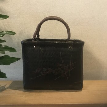 一閑張りバッグの画像