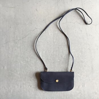 VINTAGE ACCORDION POUCH NAVYの画像