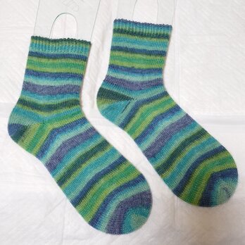手編み靴下 sock yarn 12の画像
