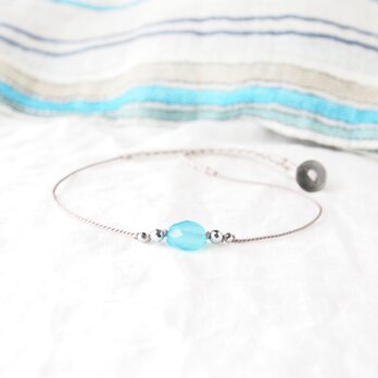 Shimmering Sea（short necklace）の画像