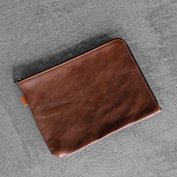 CHOCO / Lzip pouch / Lの画像