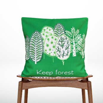 森のクッション　keep forest -ヒノキの香り-の画像