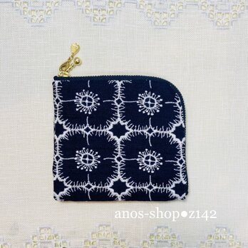z142●ミニ財布（ミナペルホネンファブリック）の画像