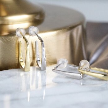 【Sterling silver 925】 Square Earringsの画像