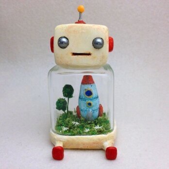 ロボット ガラスドール(四角型)