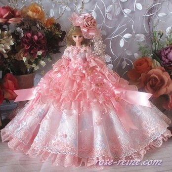☆Sale ベルサイユの薔薇 ときめく花園 甘く優しいハニーピンク プリンセスドレスの画像