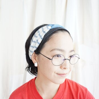 ○５％OFF○patchwork turban (cotton mix 21ss-n)の画像