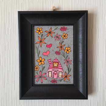 花と家シリーズ　原画の画像