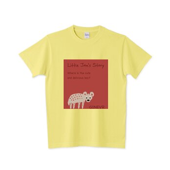 ハイエナのジニー　半袖Tシャツ／カットソー　フリーサイズ　アパレル／アニマルモチーフの画像