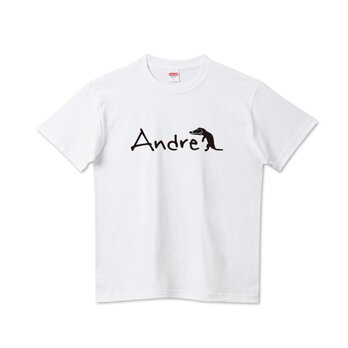 ワニのアンドレ　半袖Tシャツ／カットソー　フリーサイズ　アパレル／アニマルモチーフの画像