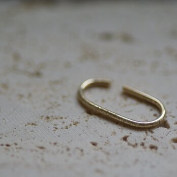 【one+】 １０K oval earcuff 1の画像