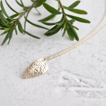 Eupatorium leaf necklace [P092K10]の画像