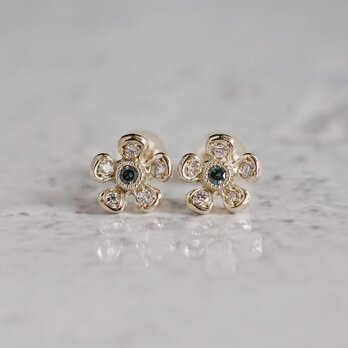 Tiny flower earrings [EP030K10(SP)]の画像