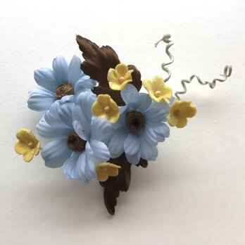 ブルーの小菊の画像