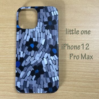 【リバティ生地】デイジーローアグレーiPhone12 Pro Maxの画像