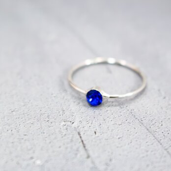 Something　Blue　Ring　～マジェスティックブルー、シルバー金具～の画像