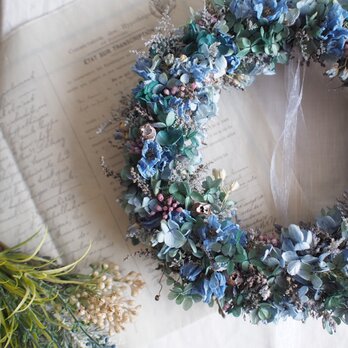 Wreath＊Cyanblueの画像