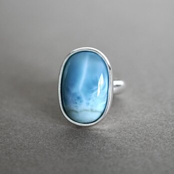 larimar ring (squear)の画像