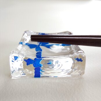りぼんの箸置き　- 水色 -の画像