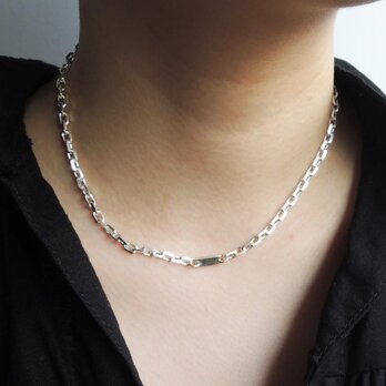 N004 plate necklaceの画像