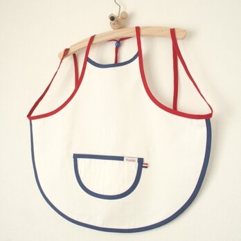 Ｓサイズ・子供用エプロン・トリコロール