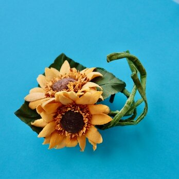 布花 Wild Sunflower corsage corsage Aの画像
