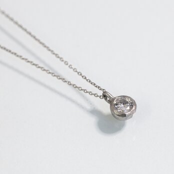 Diamond_0.24ct/pt950 Necklace 【miniera/ミニエーラ】の画像