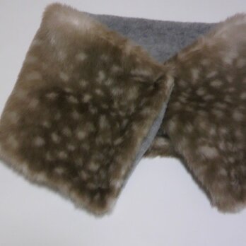 色白バンビちゃん♪ネックウォーマー