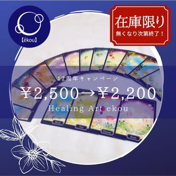 《トレカサイズ累計400個突破》オラクルカード【実羽】/16枚の画像