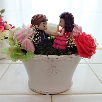 石鹸彫刻　結婚のお祝いに！　プローポーズの画像