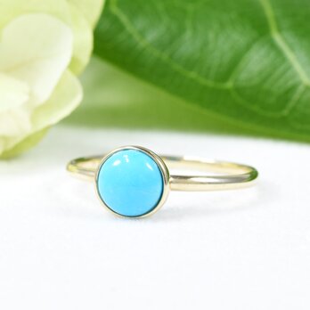 K10 スリーピングビューティーターコイズ リング BY066-28BS