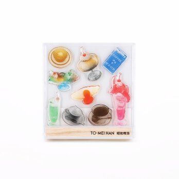 TO-MEI HAN 昭和喫茶　-超再現クリアスタンプ-の画像