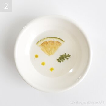 食卓で自然を感じる 豆花皿 2の画像